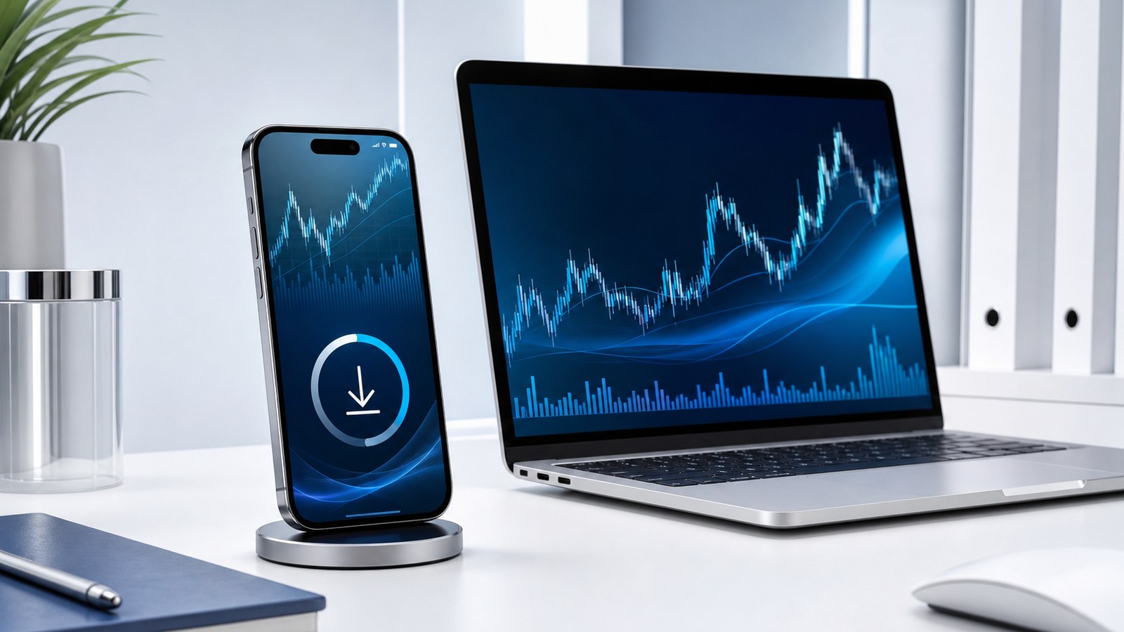 MetaTrader5 APP 收藏界面示意